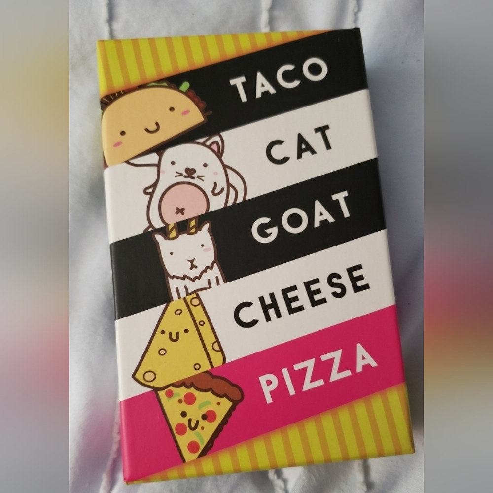 Cat Goat Cheese Pizza Card Game